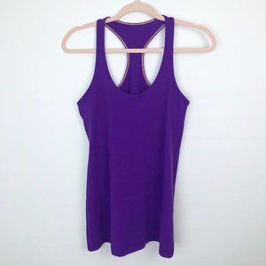 Lululemon 10 purple cool racerback tank top